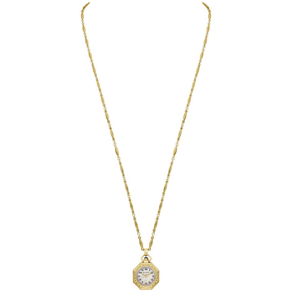 Reloj Bulova Rubaiyat Pendant Necklace Ed. Limitada