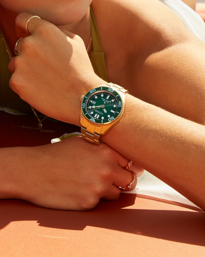 Reloj Citizen Promaster Dive verde