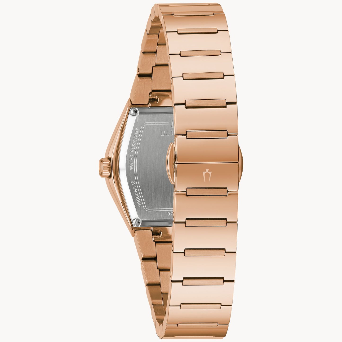 Reloj Bulova Gemini diamantes y oro rosa
