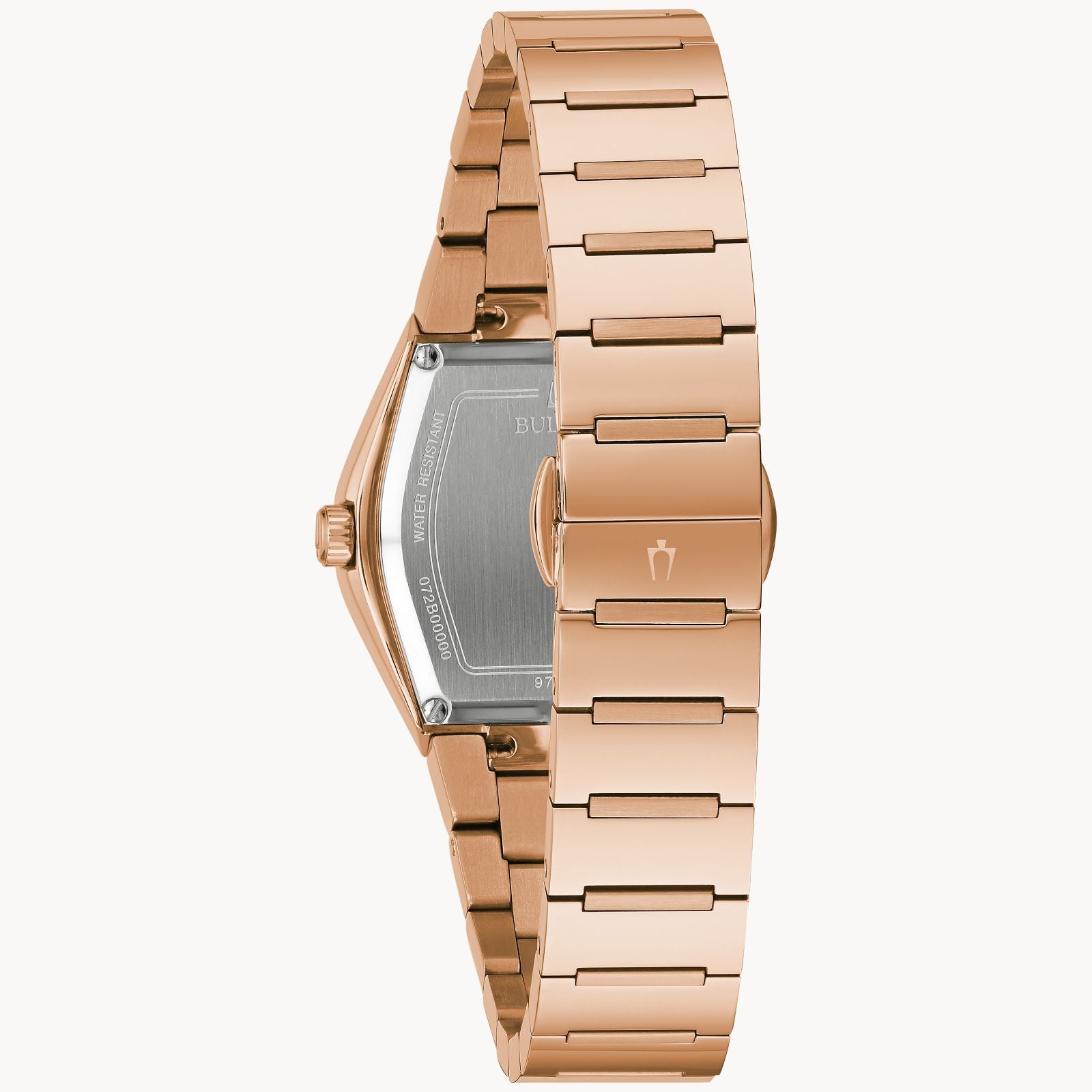 Reloj Bulova Gemini diamantes y oro rosa