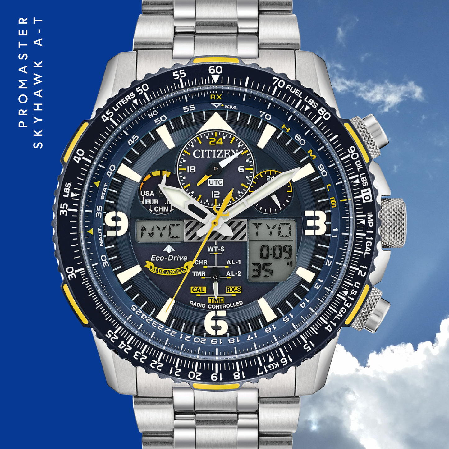 Reloj Citizen Promaster Skyhawk A-T Blue Angels