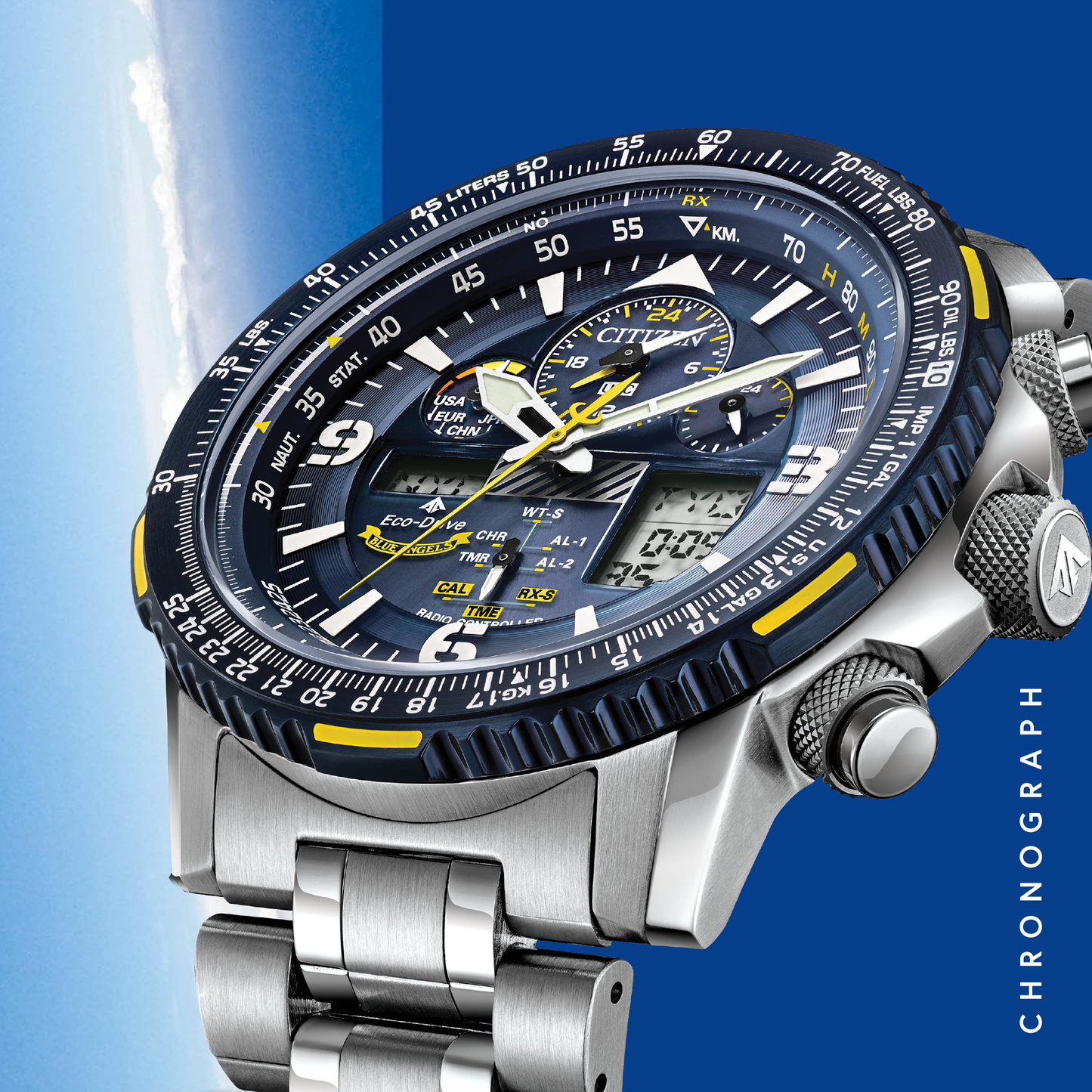 Reloj Citizen Promaster Skyhawk A-T Blue Angels