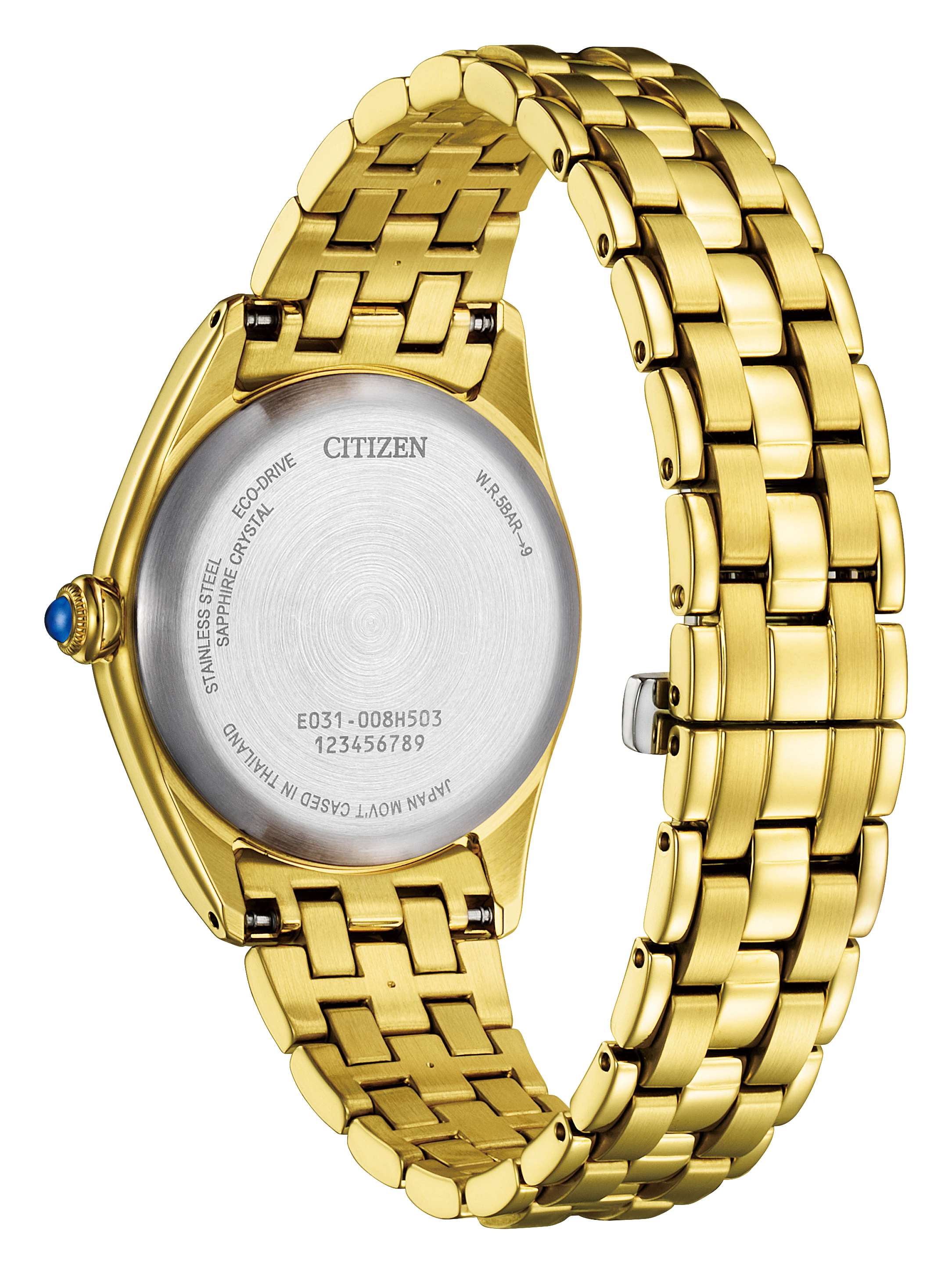Reloj Citizen L Classic azul dorado