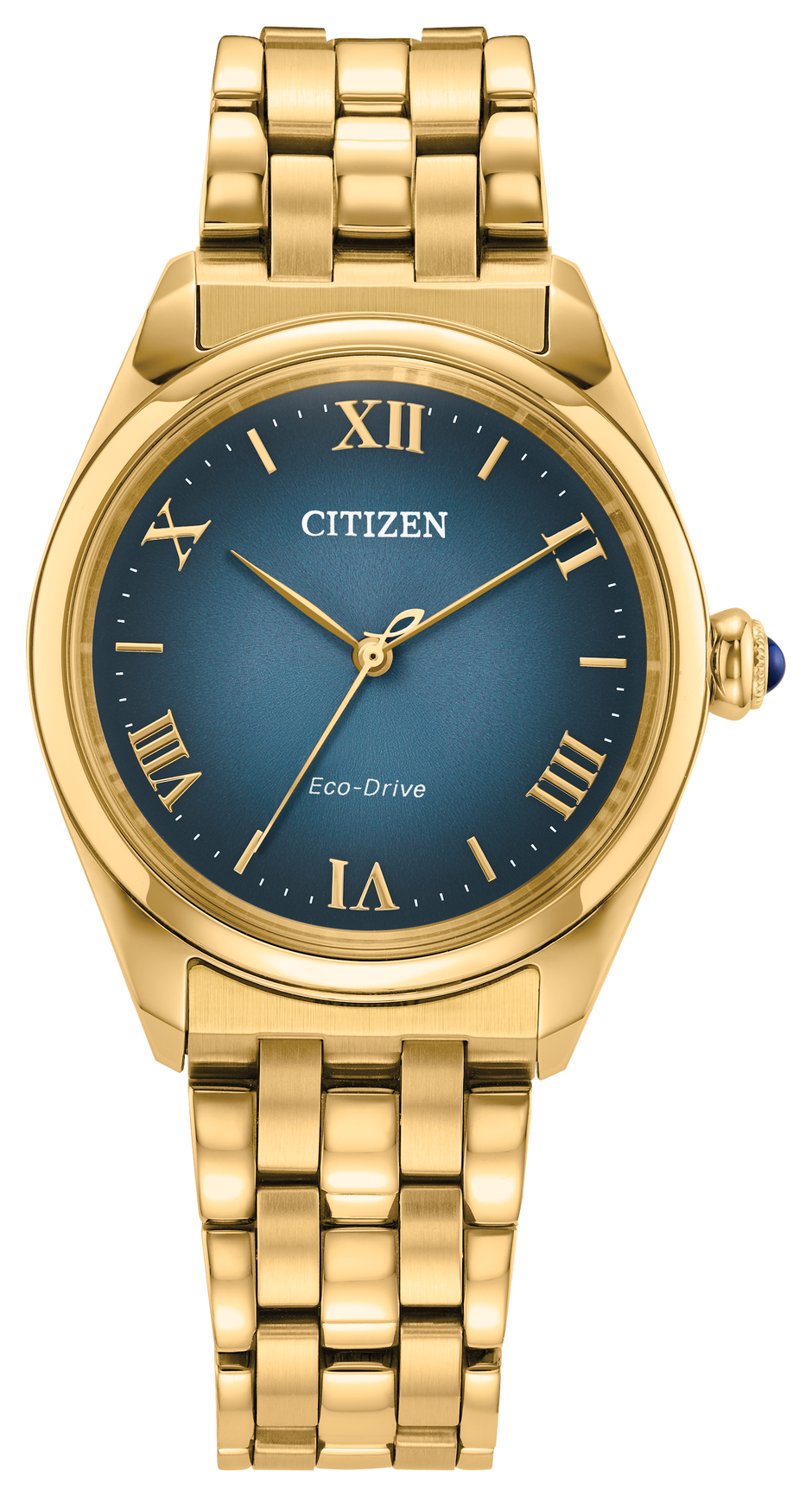 Reloj Citizen L Classic azul dorado
