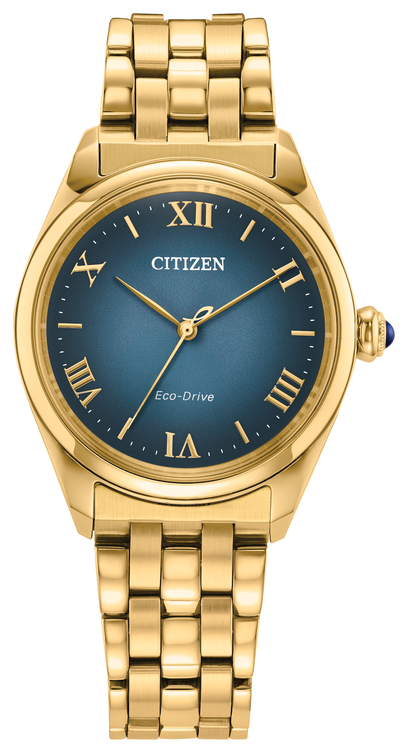 Reloj Citizen L Classic azul dorado