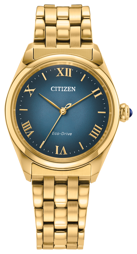 Reloj Citizen L Classic azul dorado