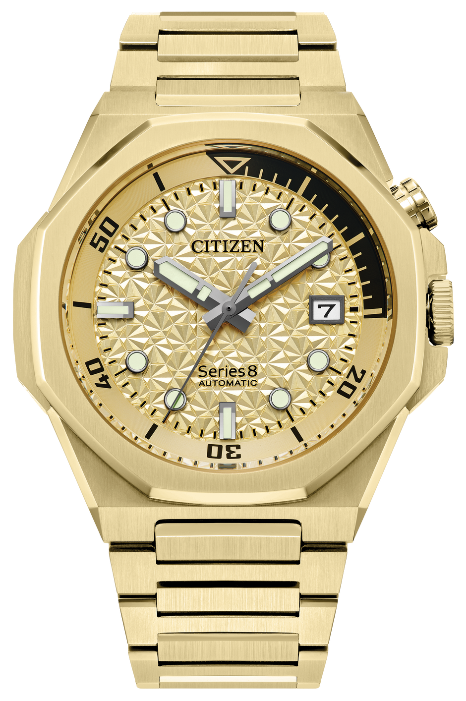 Reloj Citizen Series8 890 "City Lights" dorado Ed. Limitada