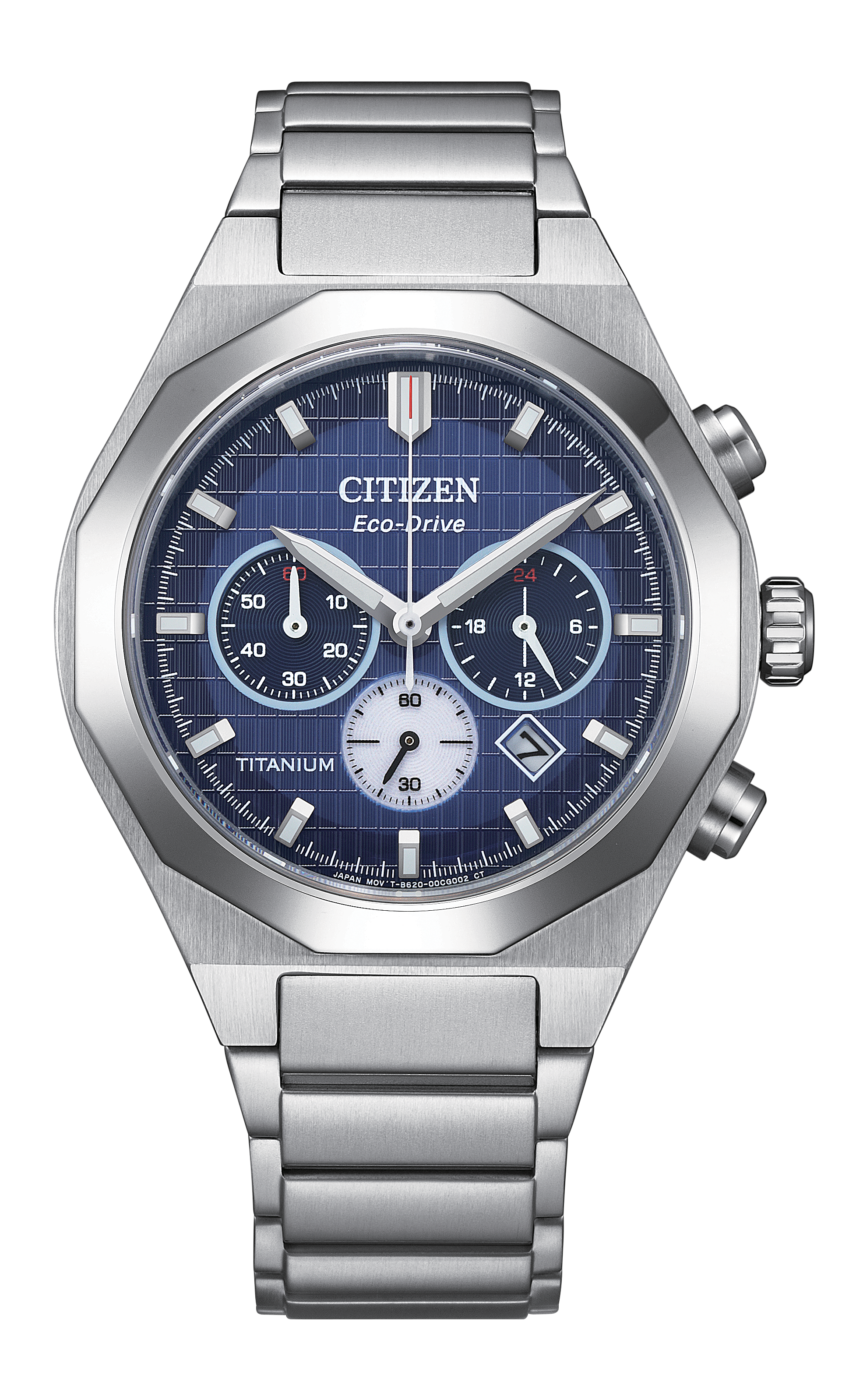 Reloj Citizen Zenshin Senkei Super Titanio azul