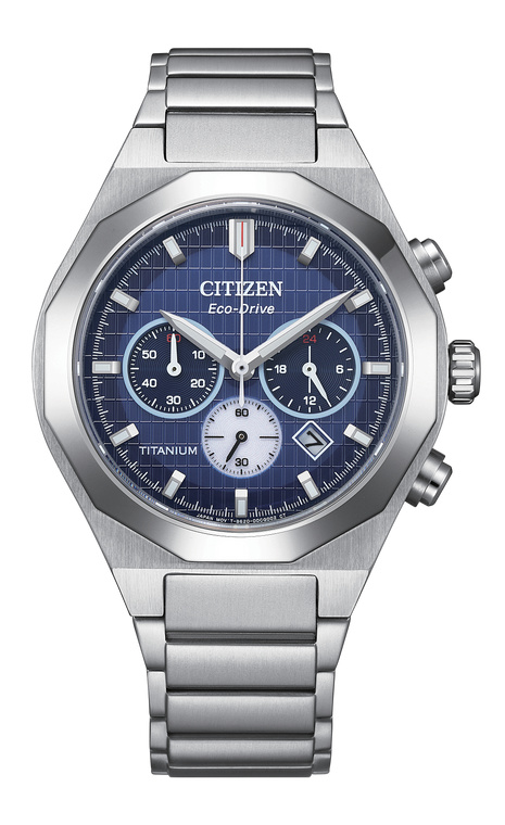 Reloj Citizen Zenshin Senkei Super Titanio azul