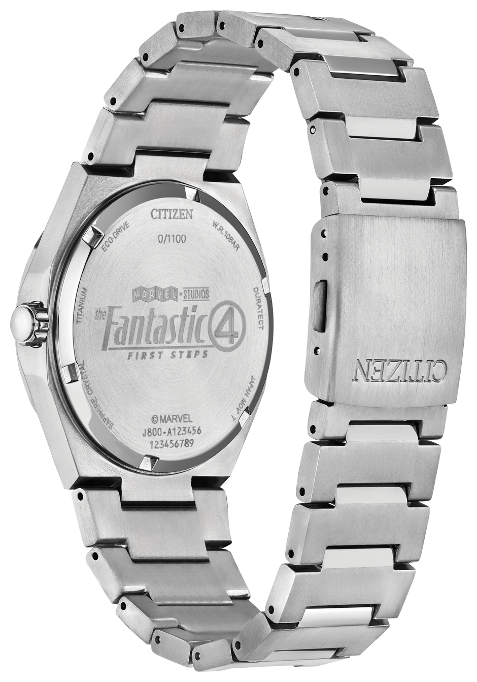 Reloj Citizen The Fantastic 4: First Steps, Super Titanium, Ed. Limitada