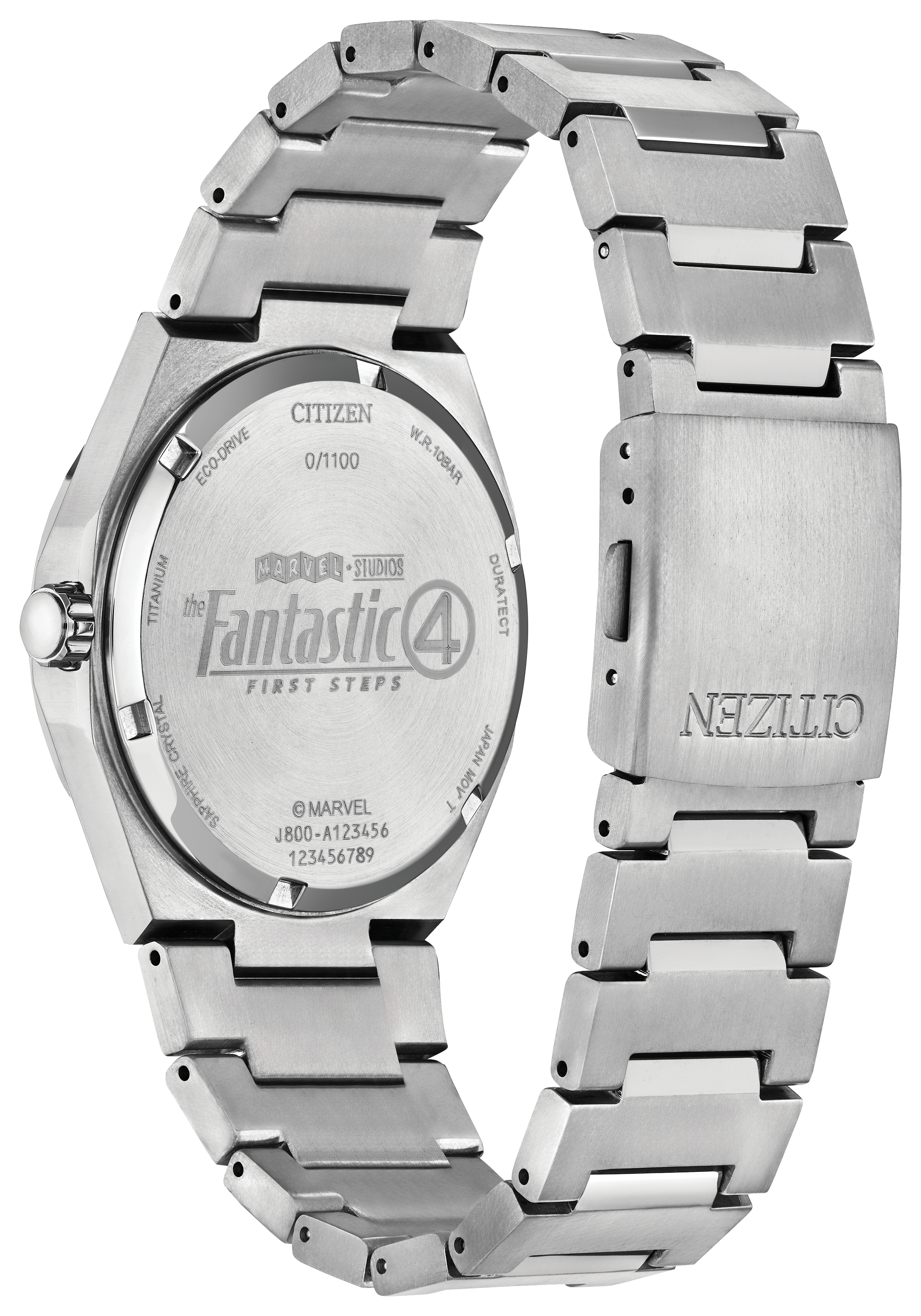 Reloj Citizen The Fantastic 4: First Steps, Super Titanium, Ed. Limitada