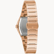 Reloj Bulova Gemini diamantes y oro rosa