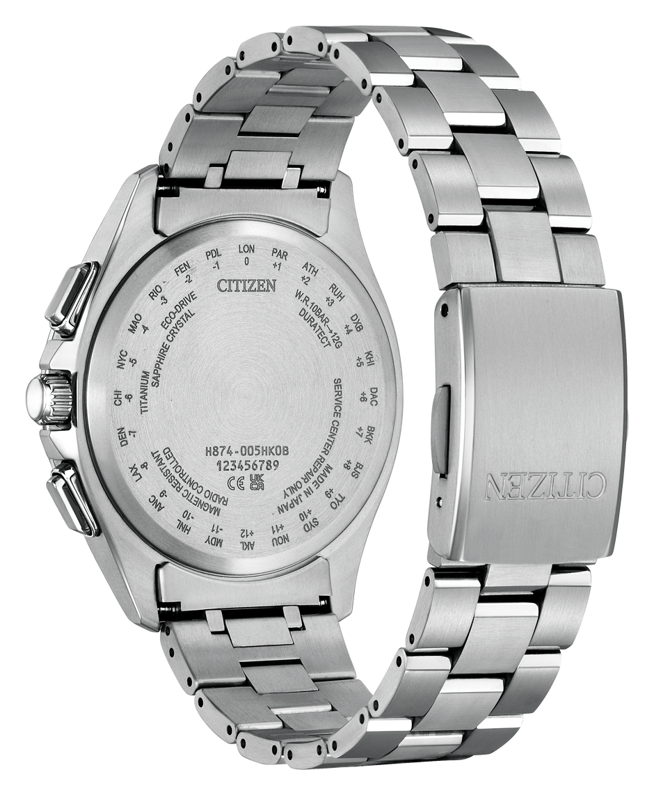 Reloj Citizen ATTESA Super Titanium azul Ed. Limitada