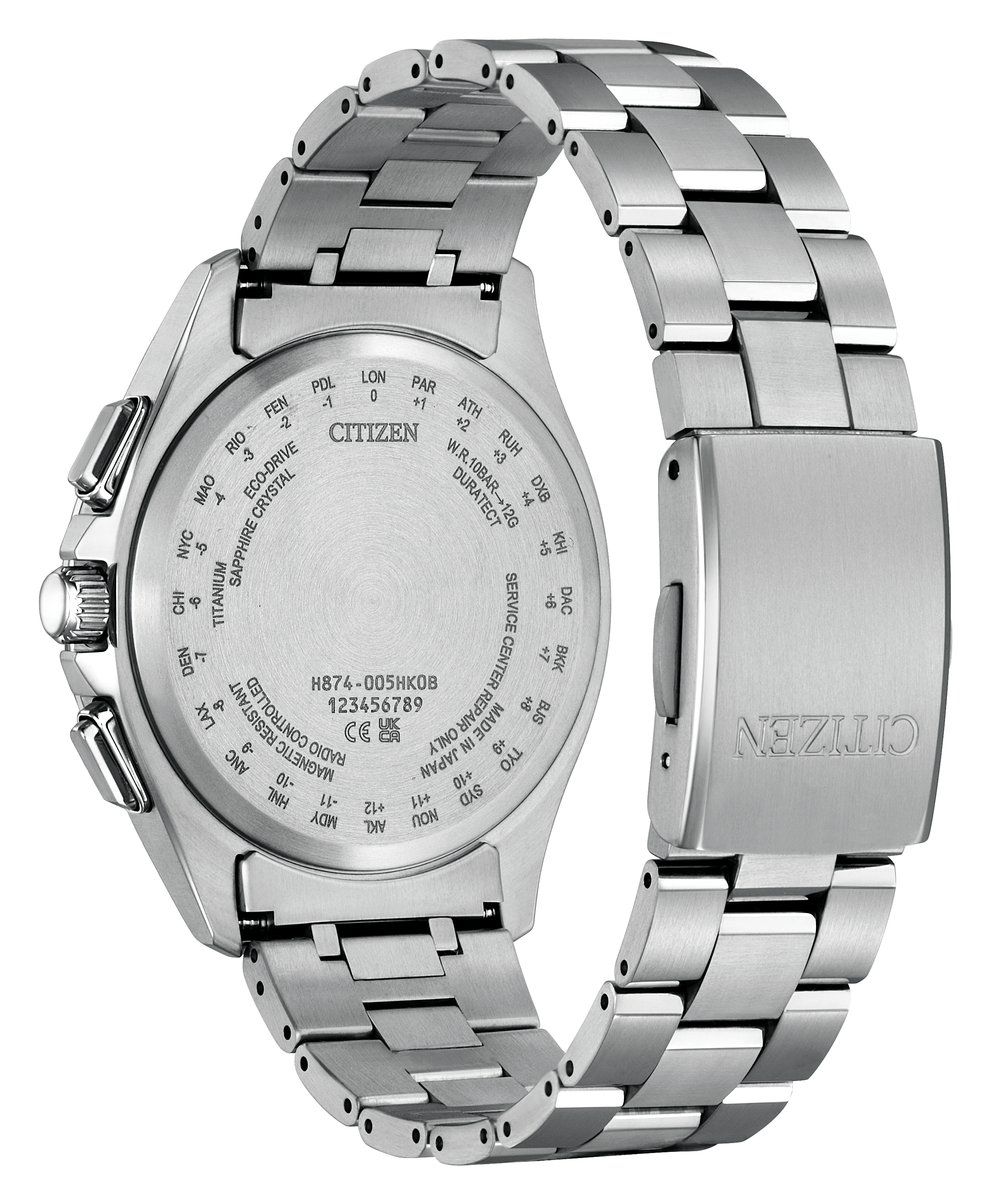 Reloj Citizen ATTESA Super Titanium azul Ed. Limitada