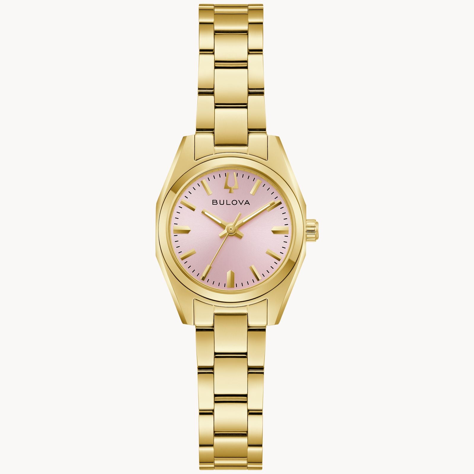 Reloj Bulova Surveyor dorado rosa