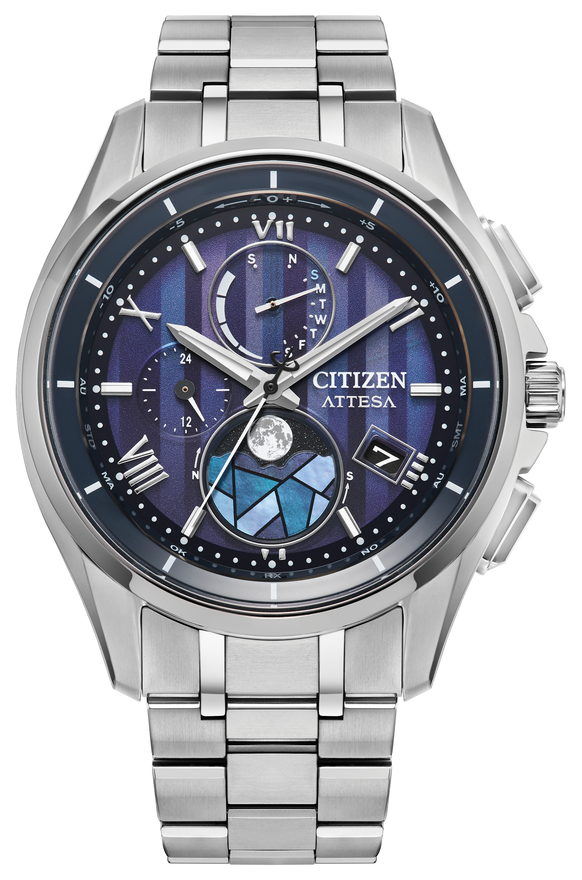 Reloj Citizen ATTESA Super Titanium azul Ed. Limitada