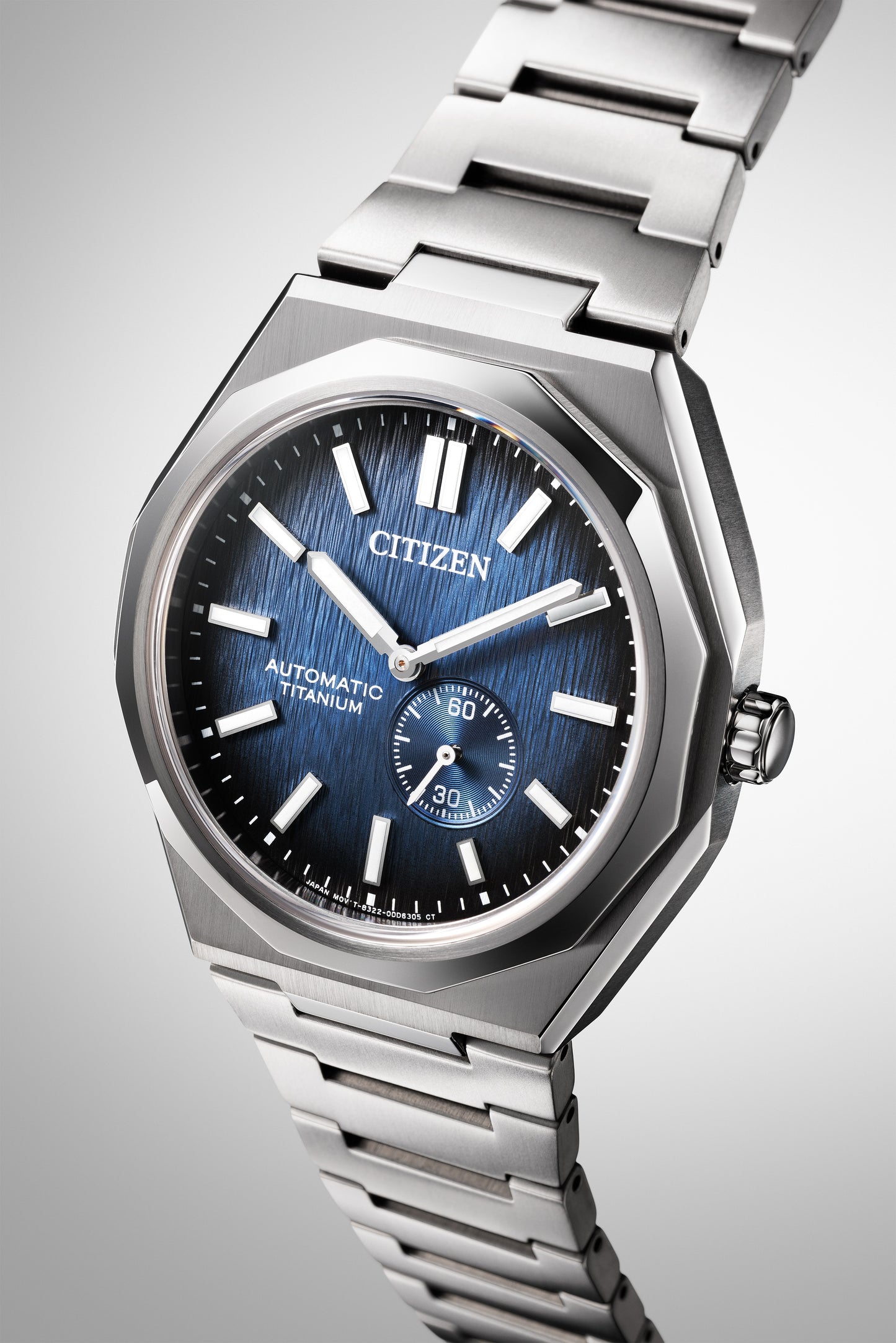 Reloj Citizen Zenshin 60 Mechanical Super Titanio azul