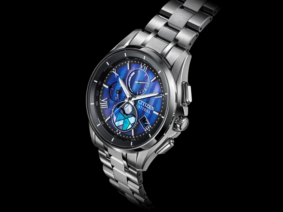 Reloj Citizen ATTESA Super Titanium azul Ed. Limitada