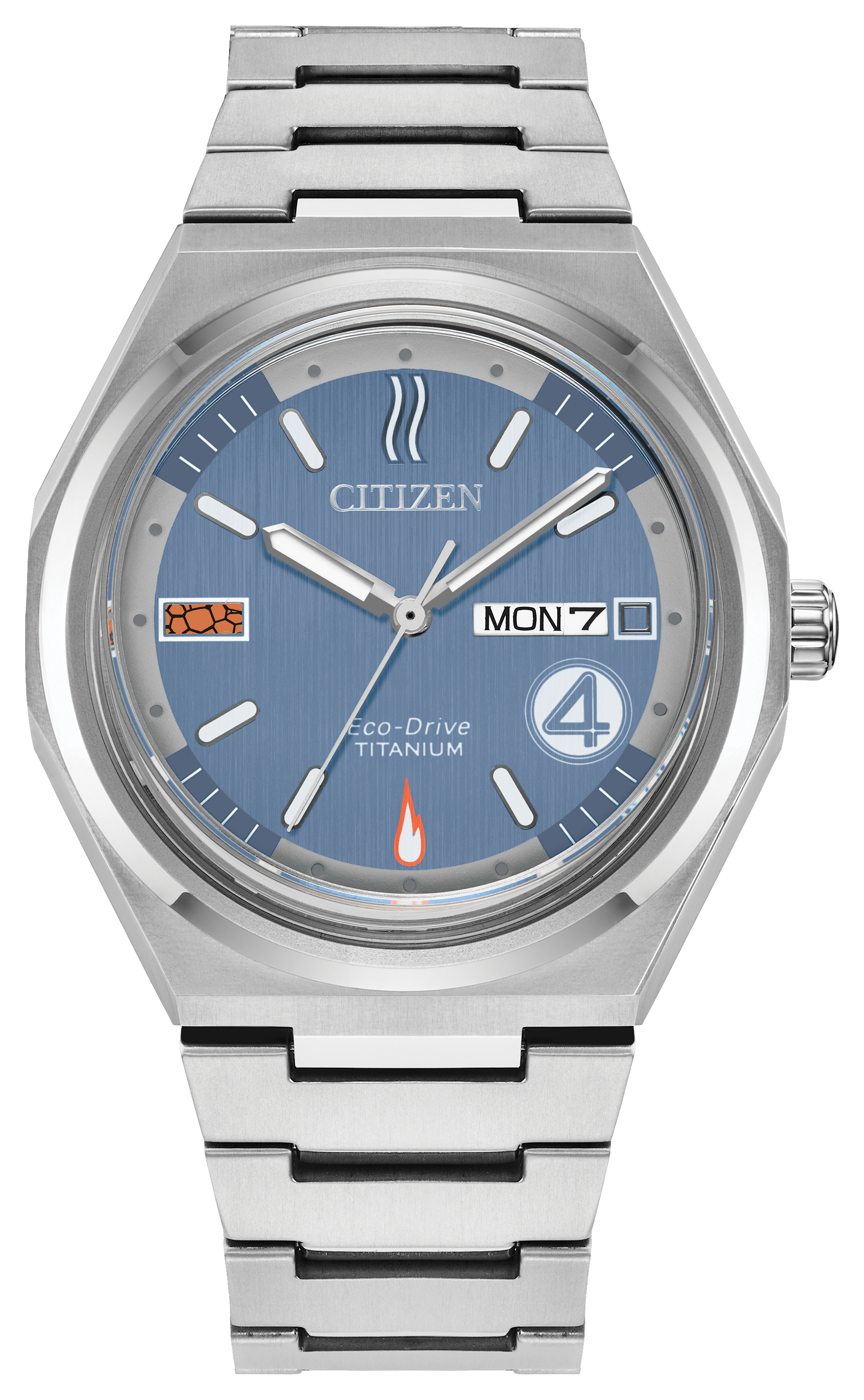 Reloj Citizen The Fantastic 4: First Steps, Super Titanium, Ed. Limitada