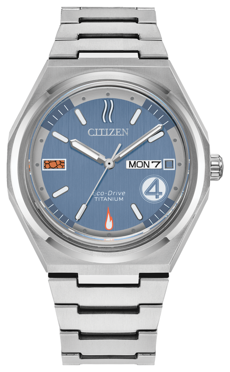 Reloj Citizen The Fantastic 4: First Steps, Super Titanium, Ed. Limitada