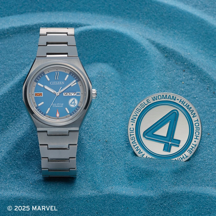 Reloj Citizen The Fantastic 4: First Steps, Super Titanium, Ed. Limitada