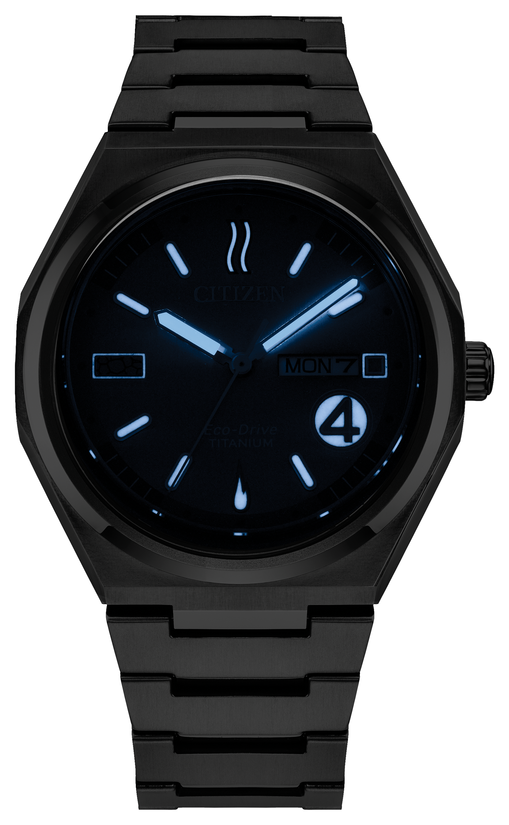 Reloj Citizen The Fantastic 4: First Steps, Super Titanium, Ed. Limitada