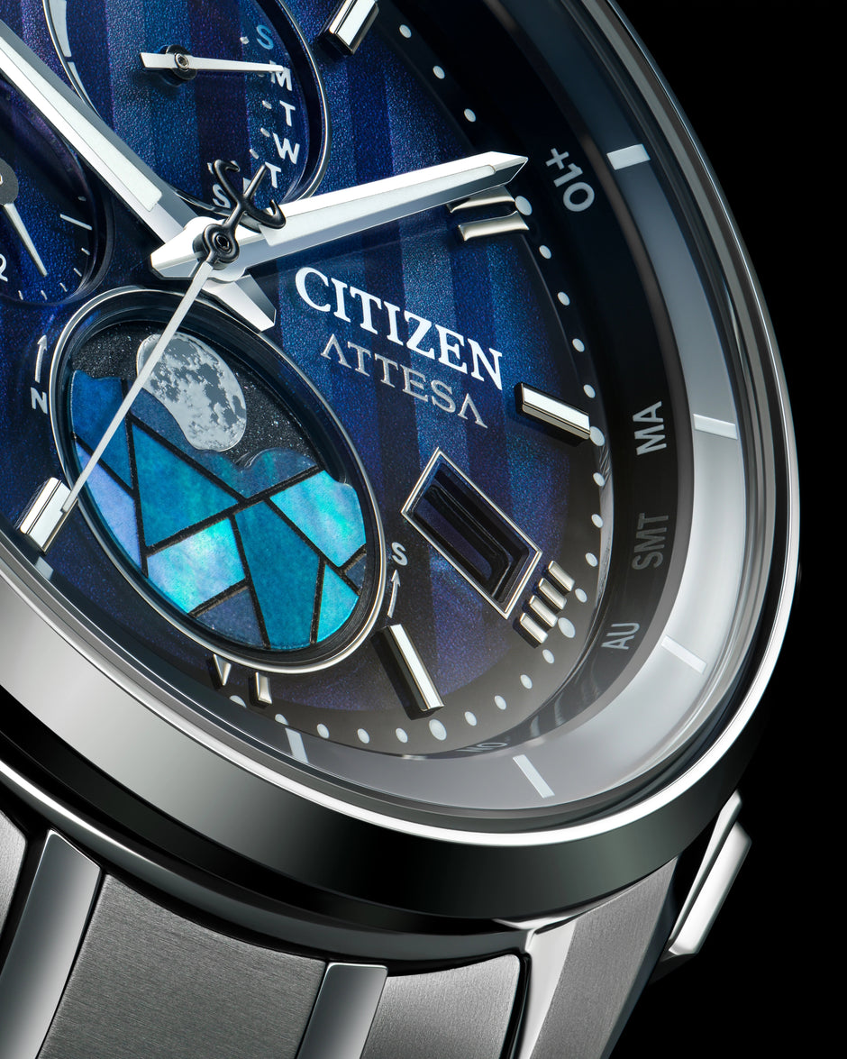 Reloj Citizen ATTESA Super Titanium azul Ed. Limitada