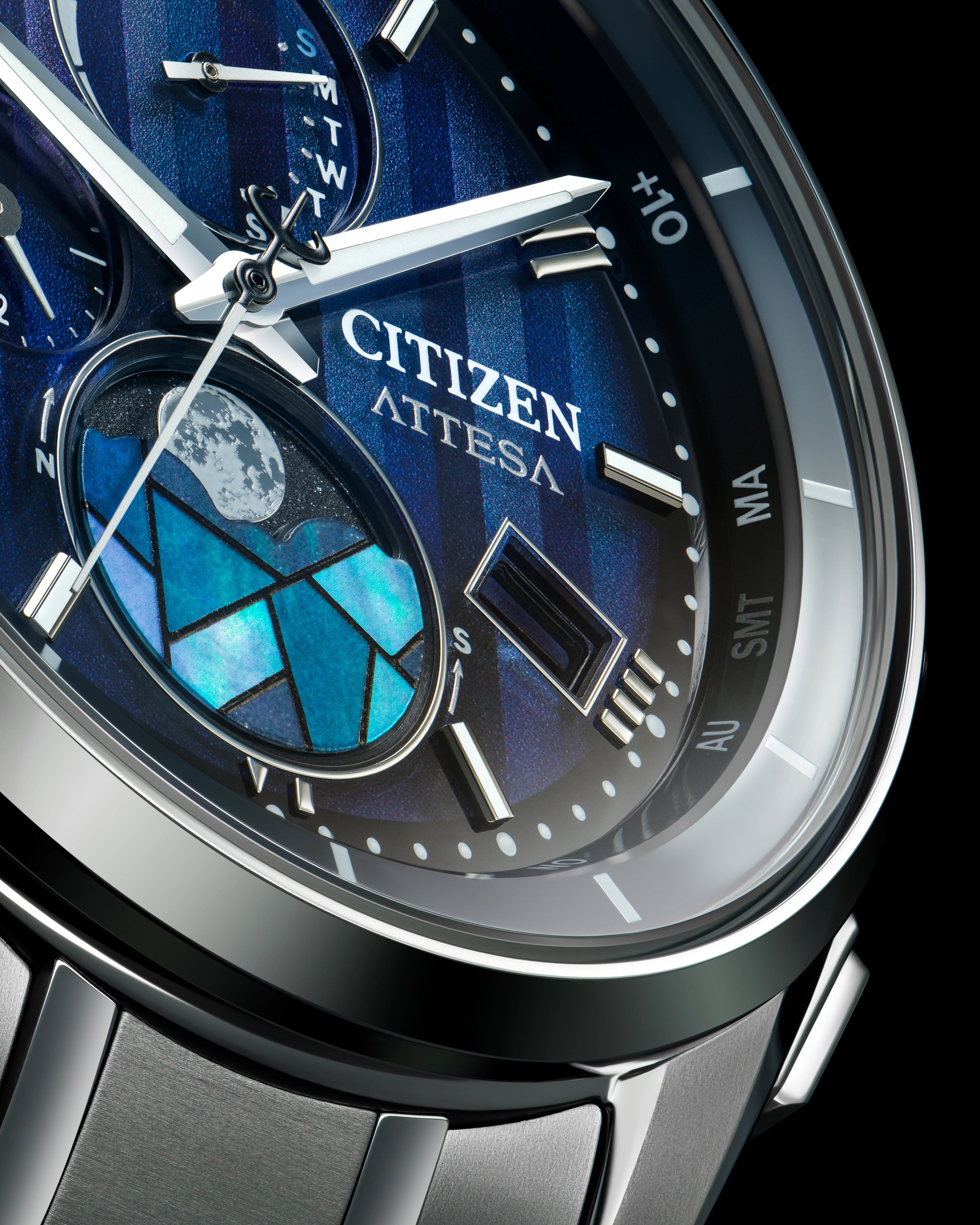 Reloj Citizen ATTESA Super Titanium azul Ed. Limitada