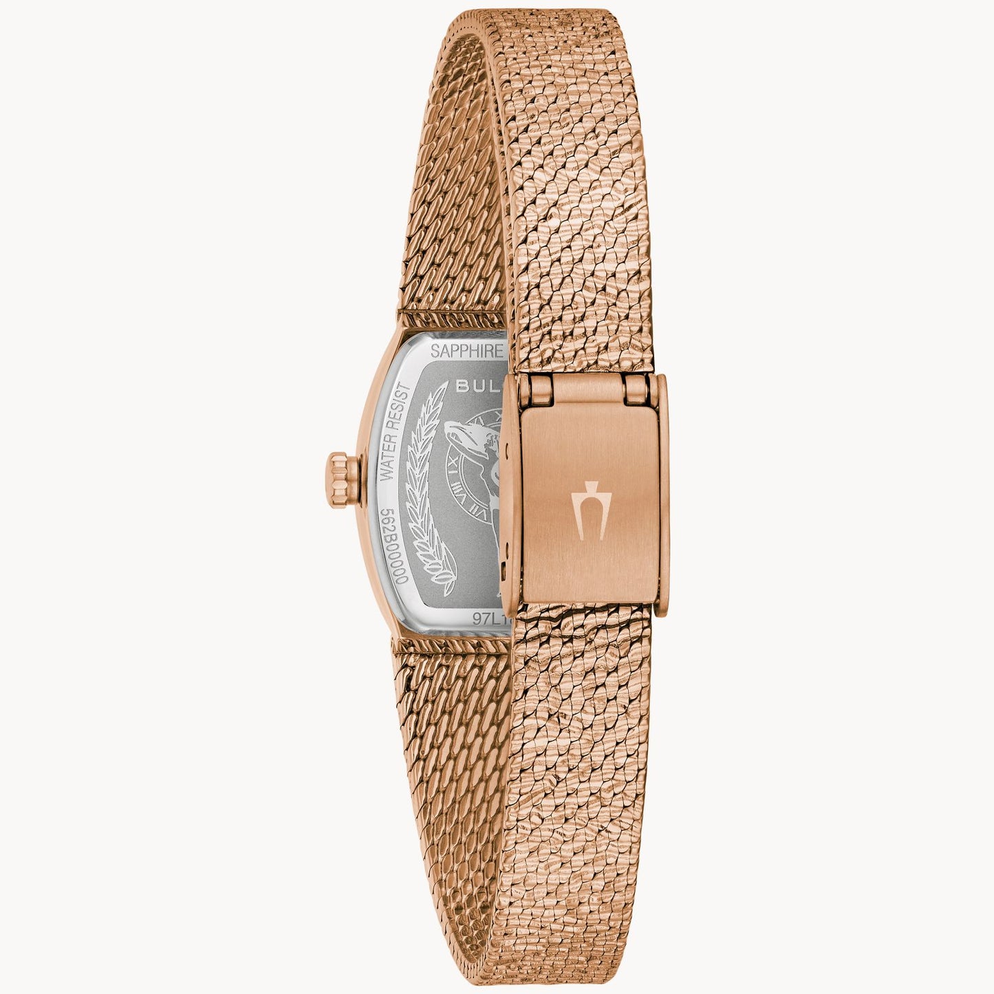 Reloj Bulova Goddess of Time ojo de tigre