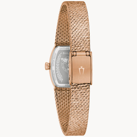 Reloj Bulova Goddess of Time ojo de tigre