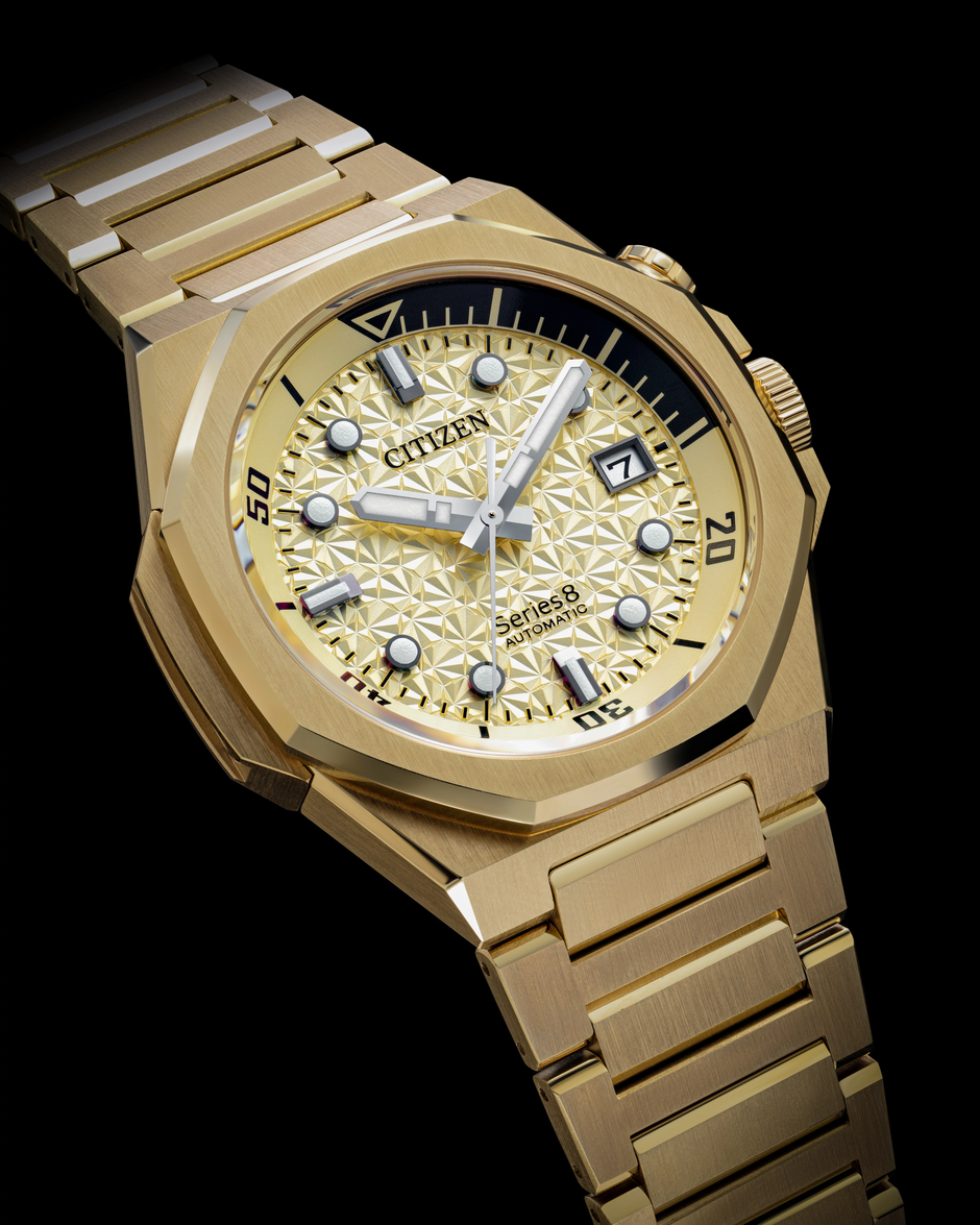 Reloj Citizen Series8 890 "City Lights" dorado Ed. Limitada