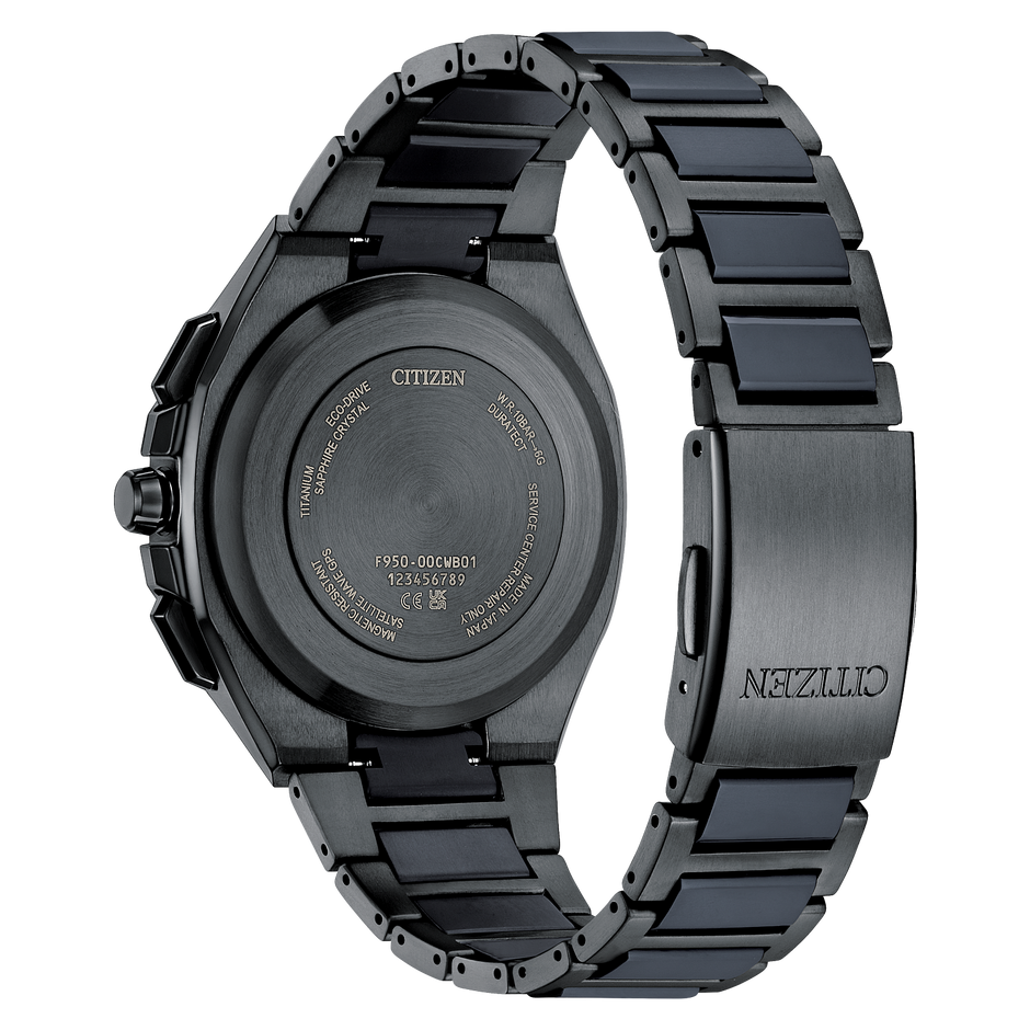 Reloj Citizen Attesa Super Titanio azul gris