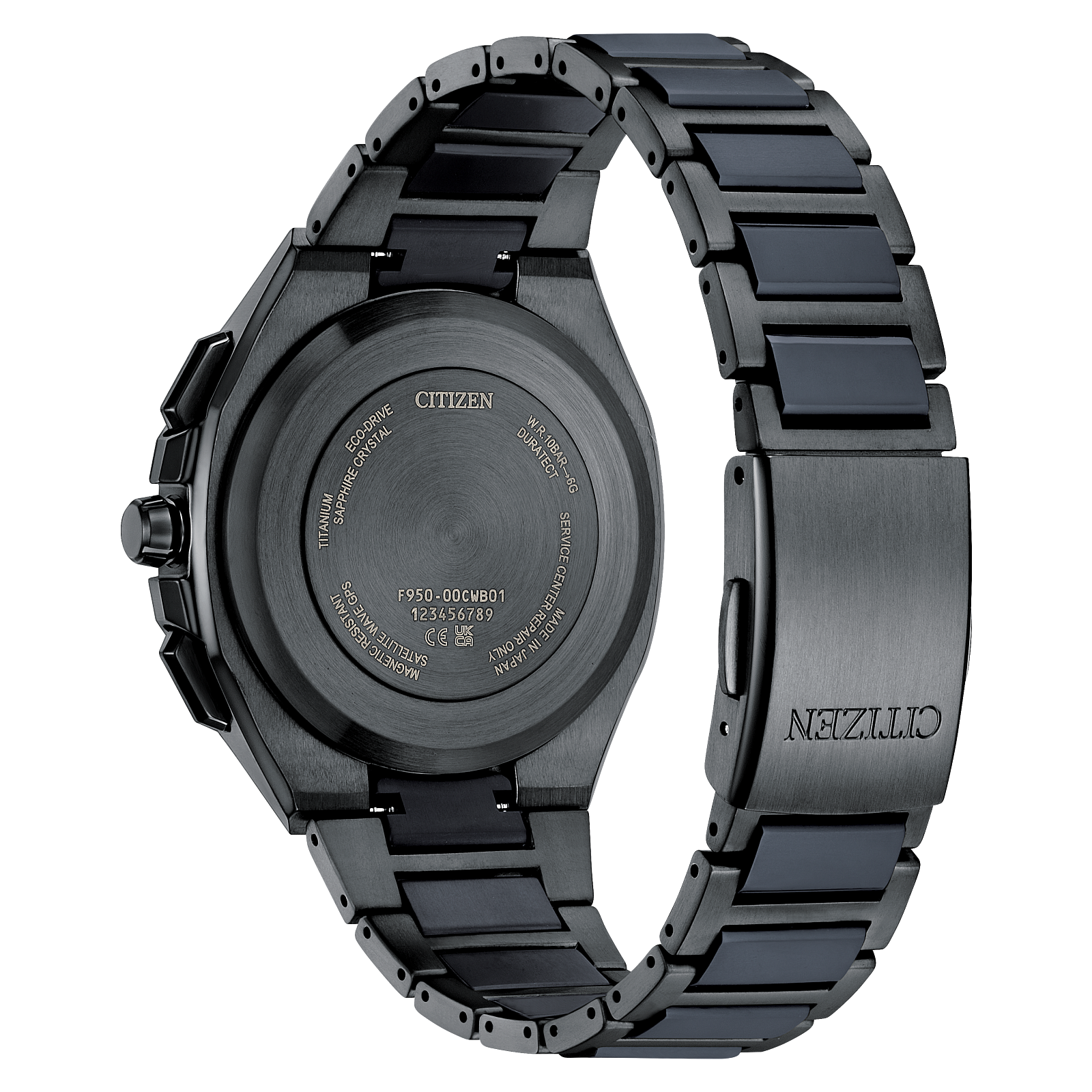 Reloj Citizen Attesa Super Titanio azul gris