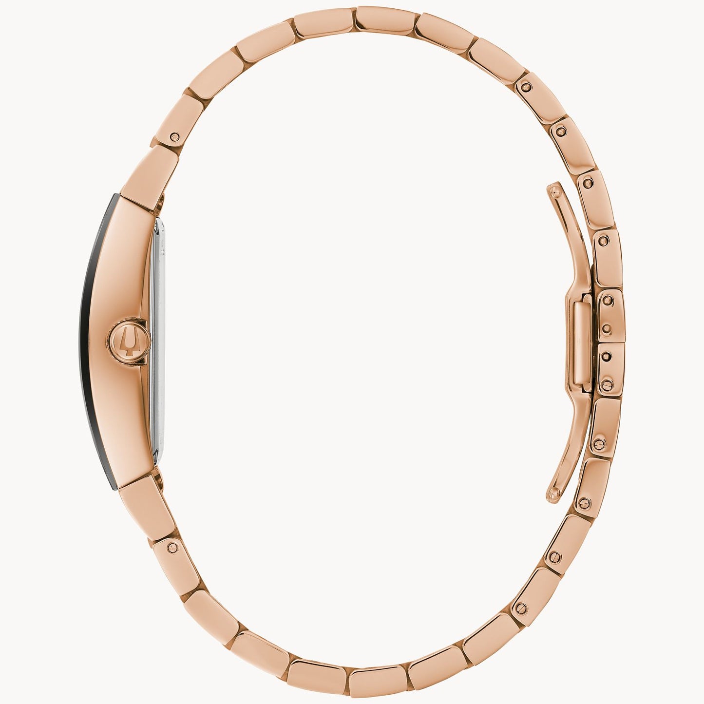 Reloj Bulova Gemini diamantes y oro rosa
