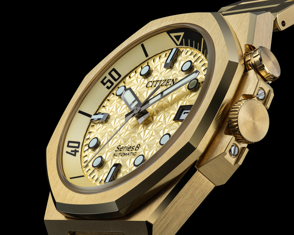 Reloj Citizen Series8 890 "City Lights" dorado Ed. Limitada